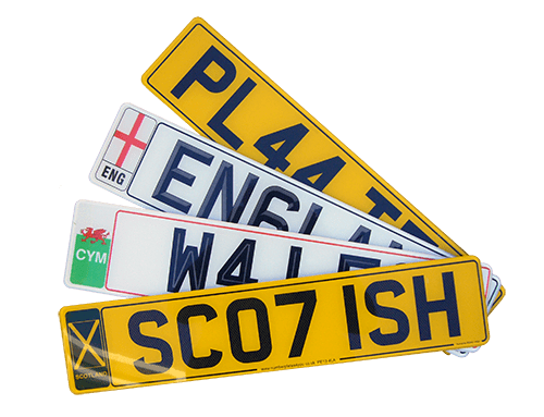 London number plates